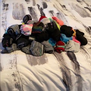61 pairs of socks